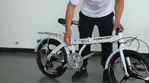 折叠自行车怎么折叠视频,轻松出行新体验